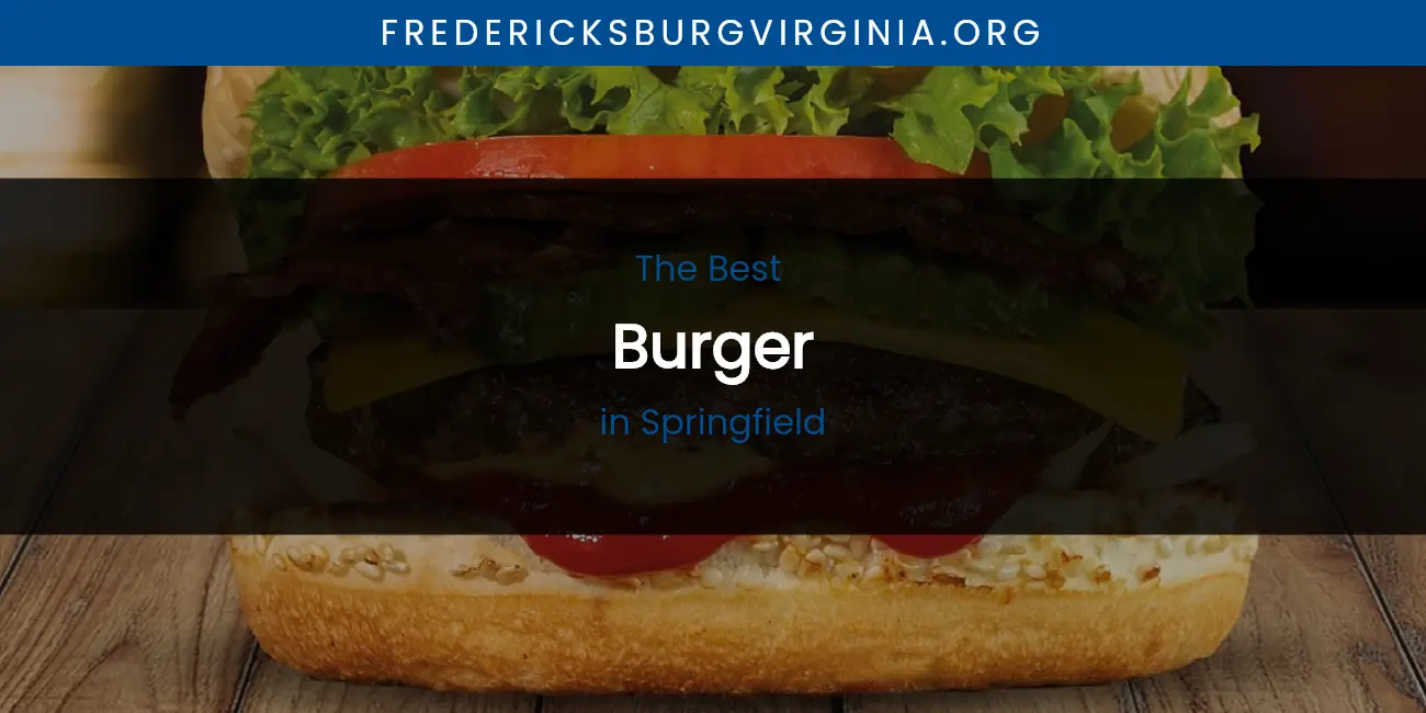 Springfield's Best Burger featured